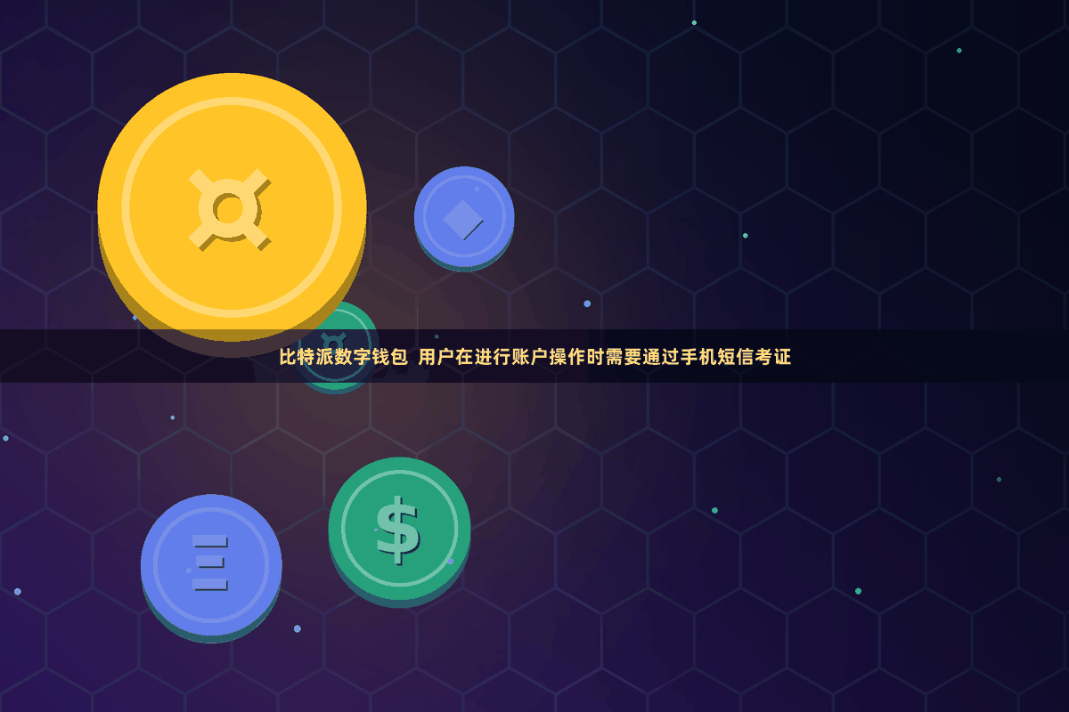 比特派数字钱包  用户在进行账户操作时需要通过手机短信考证